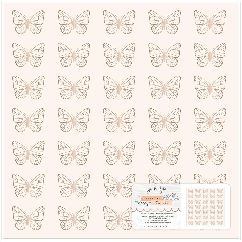 Papier cartonn textur et mtallis or (foiled)