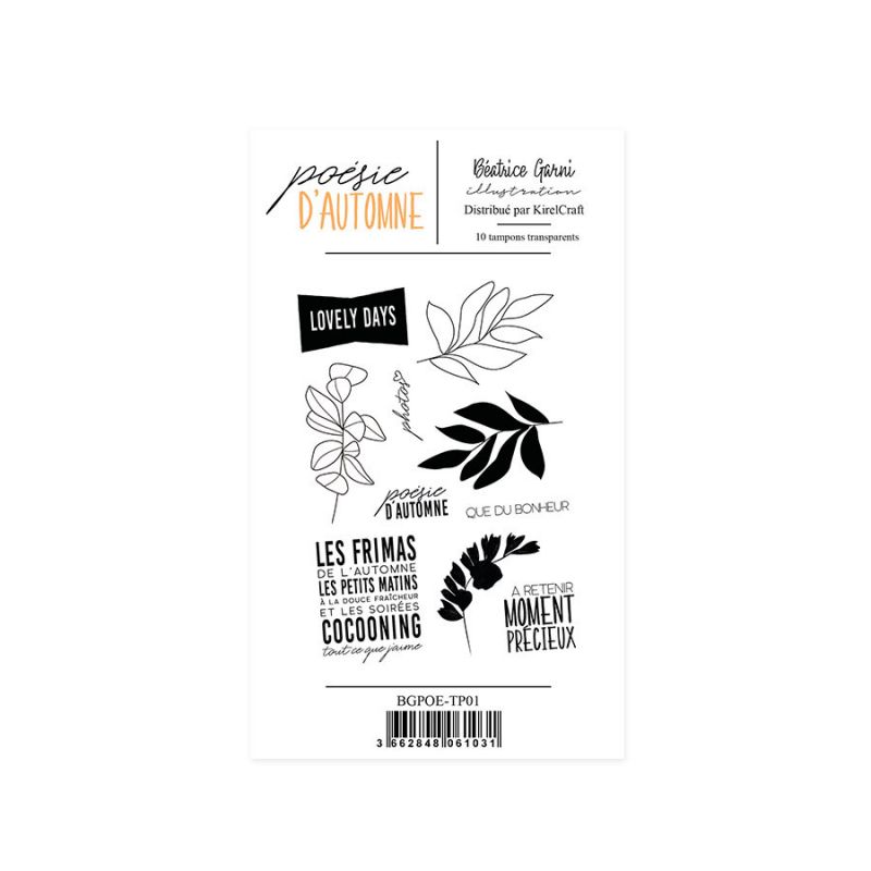 Tampons clear - Posie dautomne N1