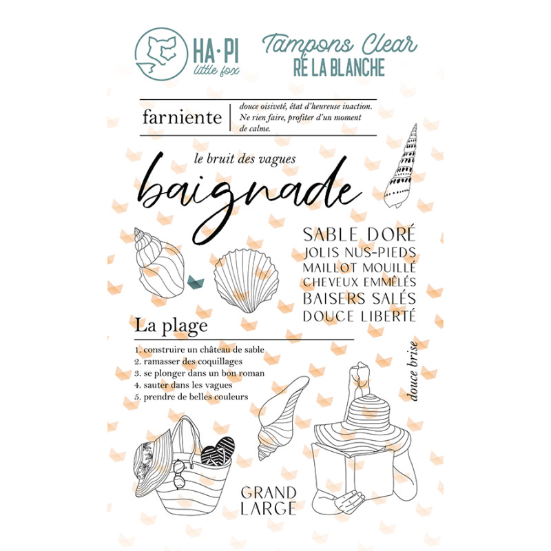 Tampons clear - Le bois plage
