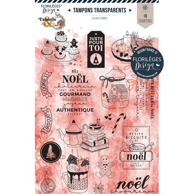 Tampon clear - Noël savoureux Tampon clear - Noël savoureux