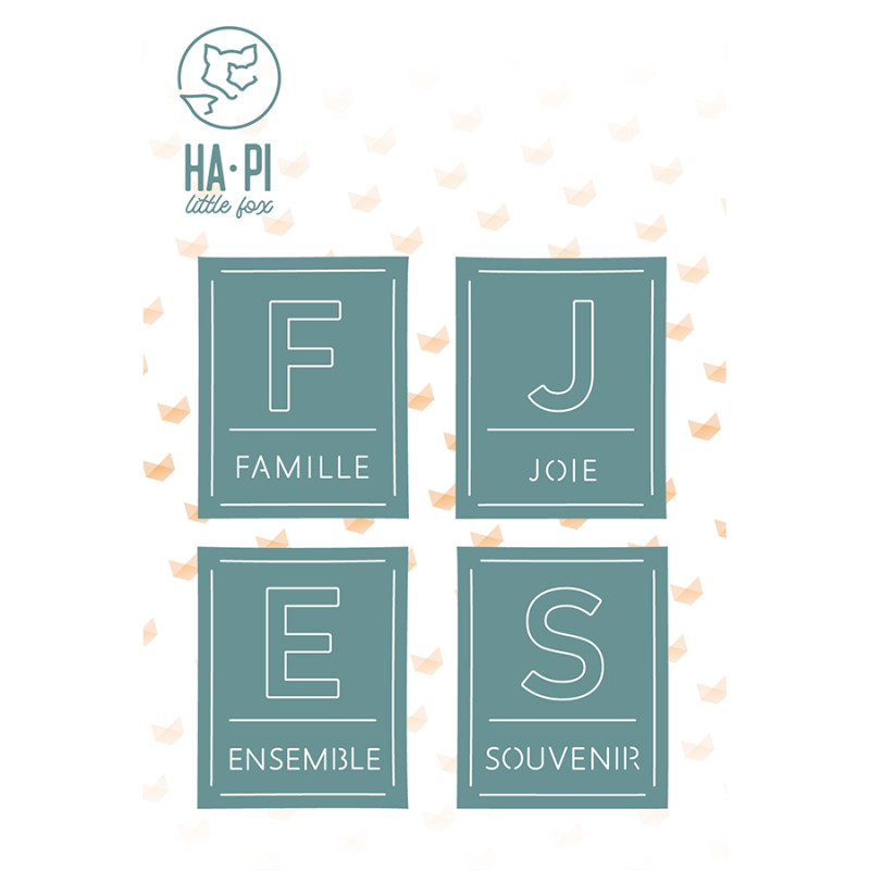 HA.PI Little fox - Die Cartes famille