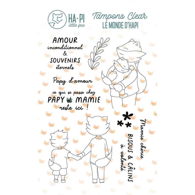 Tampons clear - Chez Papi & Mamie
