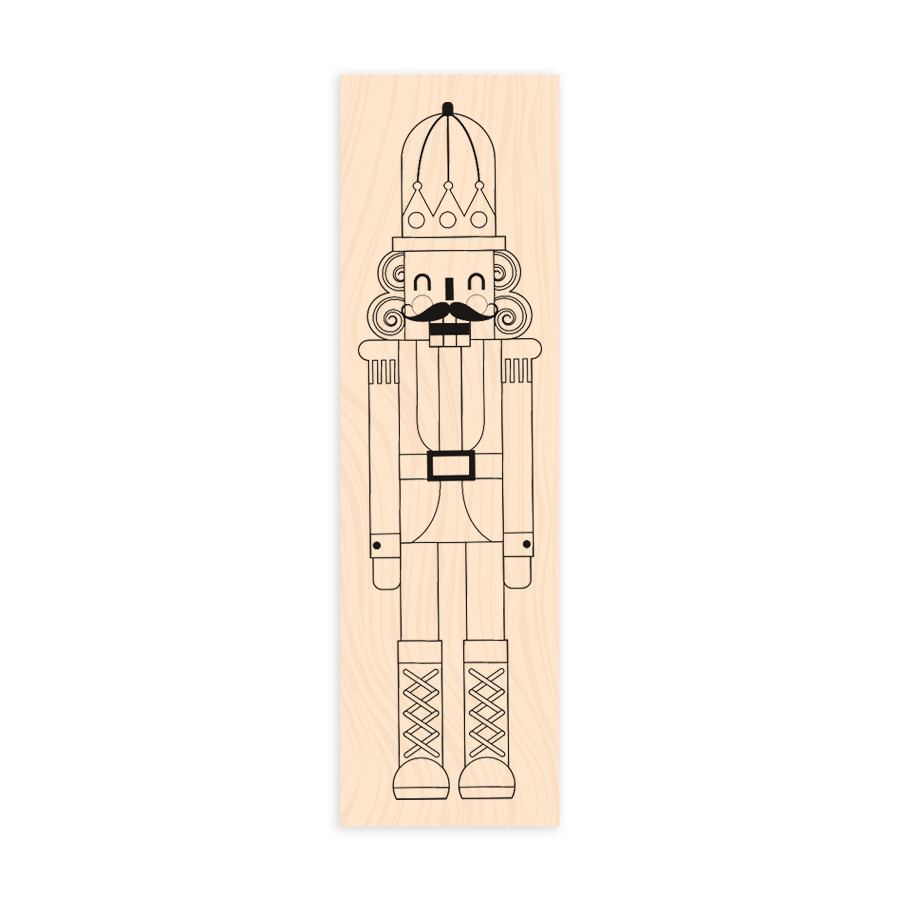 Tampon bois - Nutcracker