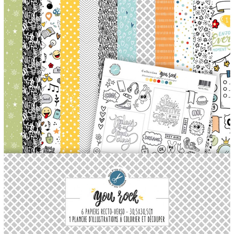 MES PTITS CISEAUX - Pack You Rock