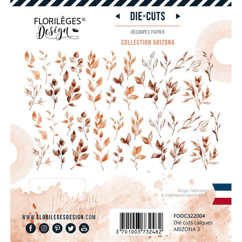 FLORILEGES - Die cuts calques ARIZONA 3