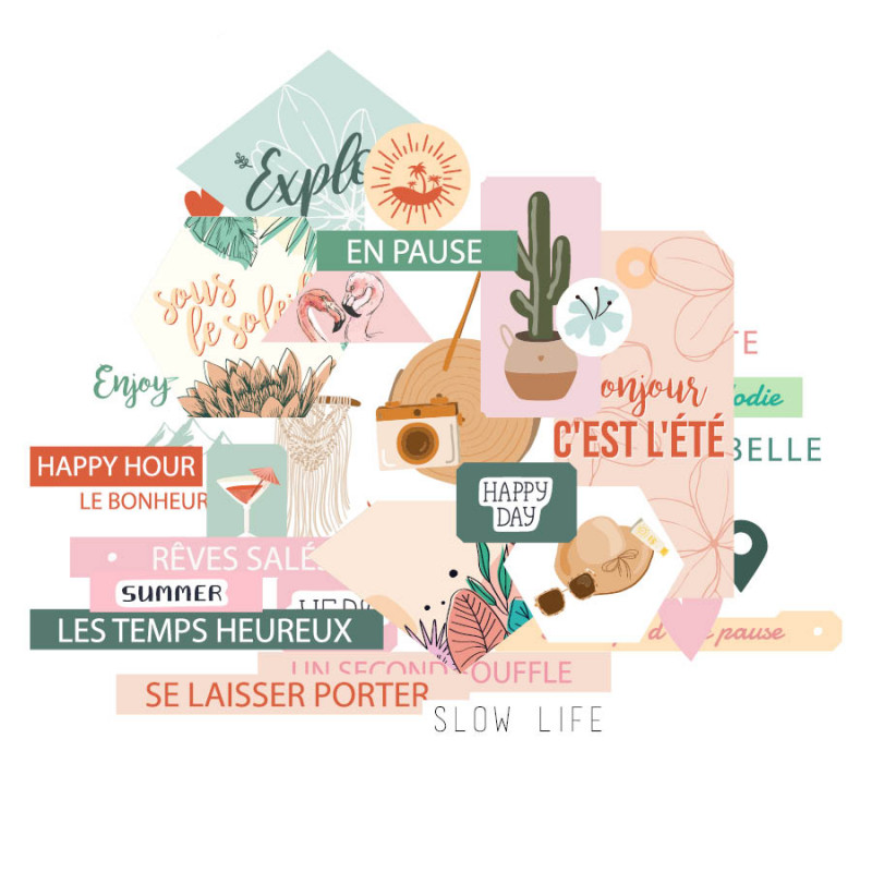 Die cuts - Bonjour lt