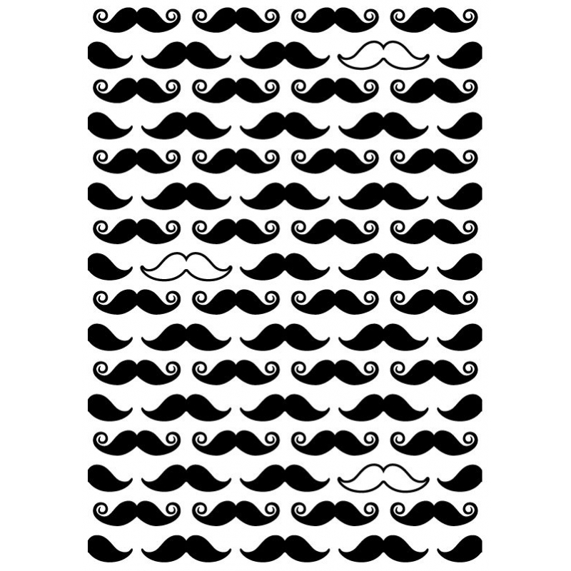 Tampon - Fond Moustaches