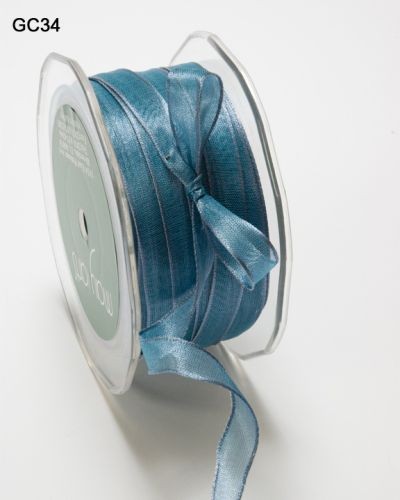 Ruban mtallique et brillant - Light Blue