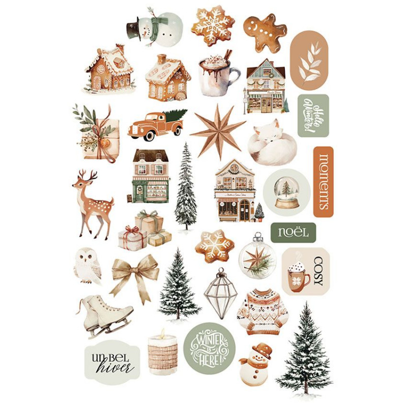FLORILEGES - Die cuts HISTOIRES D’HIVER