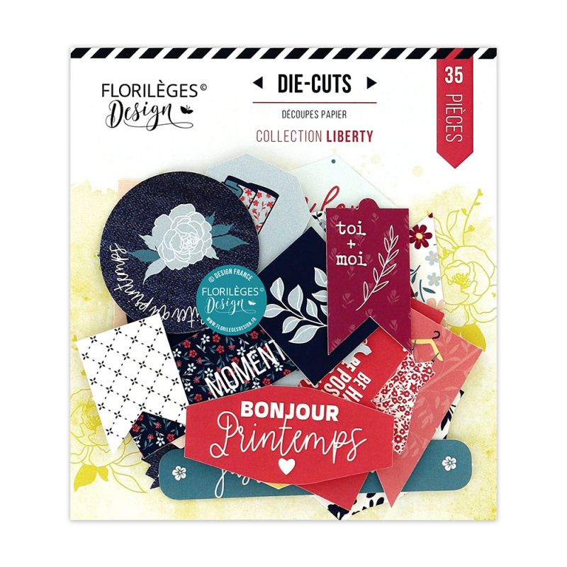 FLORILEGES - Die cuts imprims LIBERTY