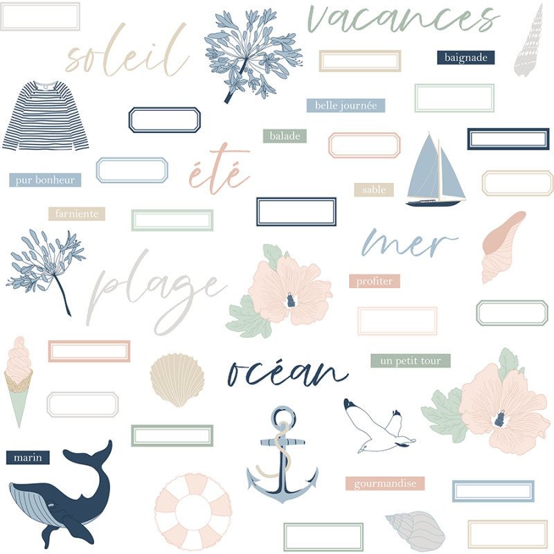 HA.PI Little fox - Die cuts R La Blanche