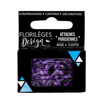Mini attaches parisiennes Amthyste