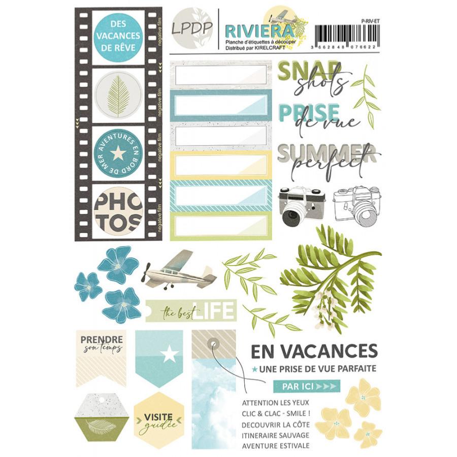LES ATELIERS DE PANDORE - Riviera Planche dtiquettes A4