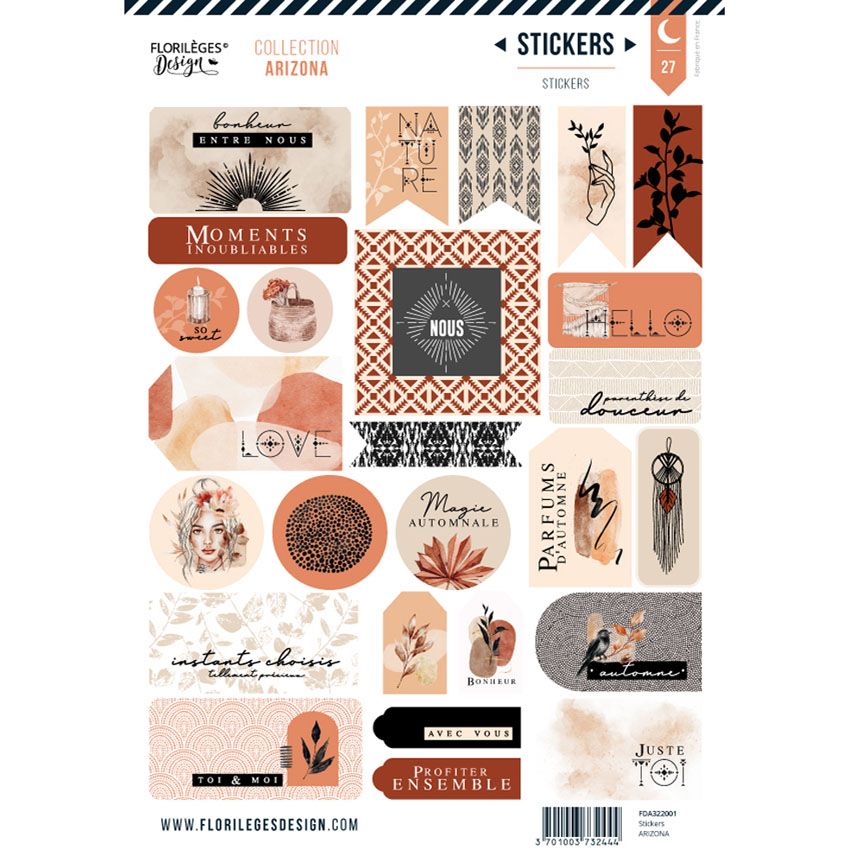 FLORILEGES - Stickers ARIZONA