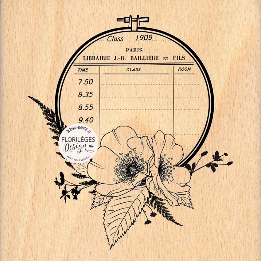 Tampon bois - Cercle Herbarium