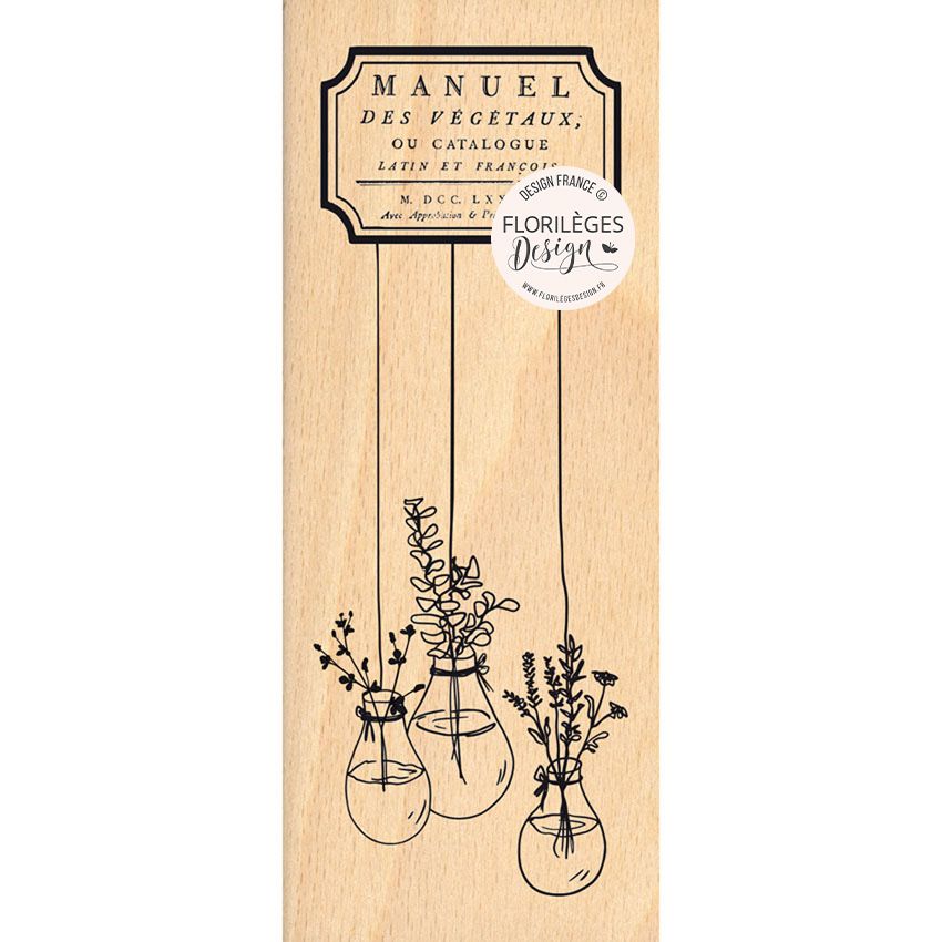 Tampon bois - Vases suspendus