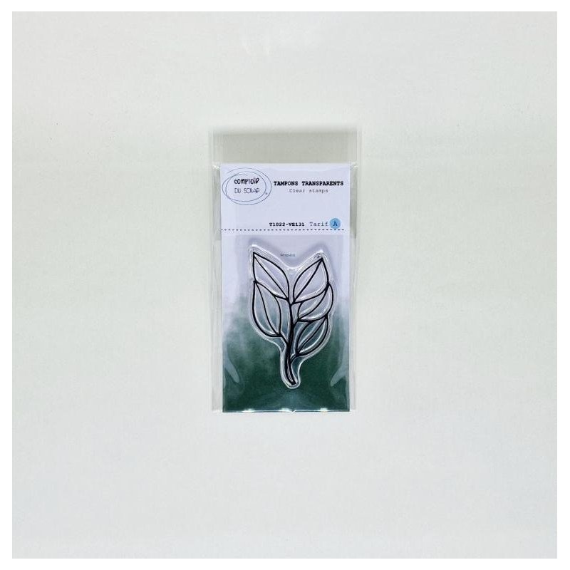 COMPTOIR DU SCRAP - Tampon Feuillages