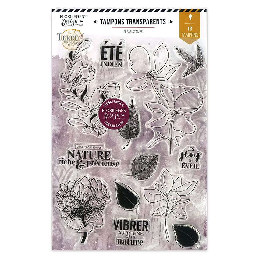 Tampon clear - Eté indien Tampon clear - Eté indien