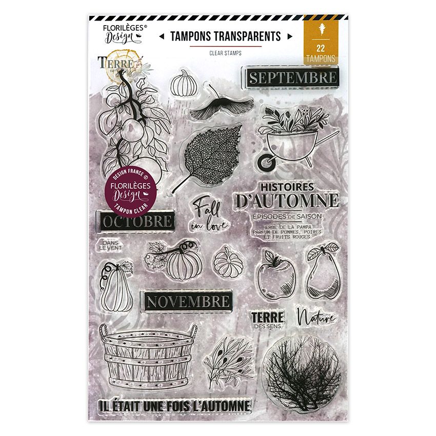 Tampon clear - Histoire d’automne Tampon clear - Histoire d’automne